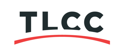 Generic TLCC logo with black text and a red arched line underneath