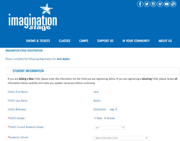 Imagination Stage screenshot