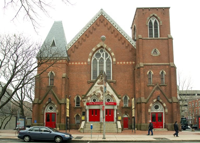 Exterior of Yale Repertory Theatre