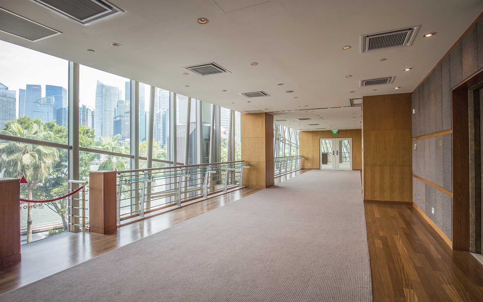 Interior of the Bay Room at Esplanade