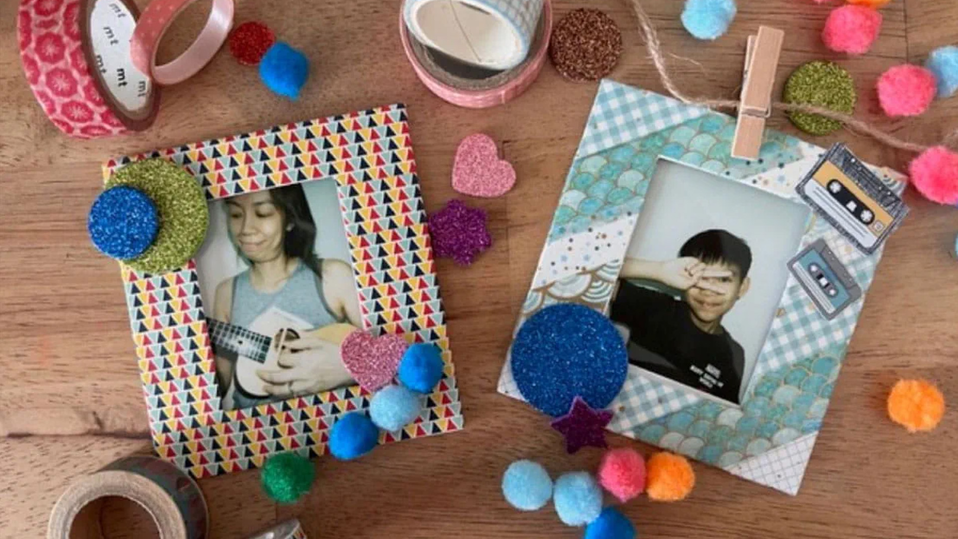 Craft workshop: Create your own photo frame!