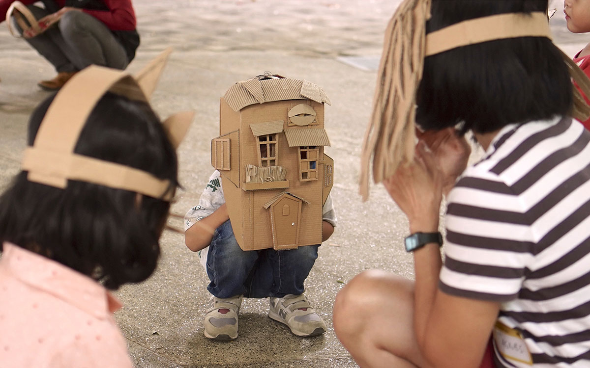 Parent-Child Workshop: Mask Making with Papermoon Puppet Theatre