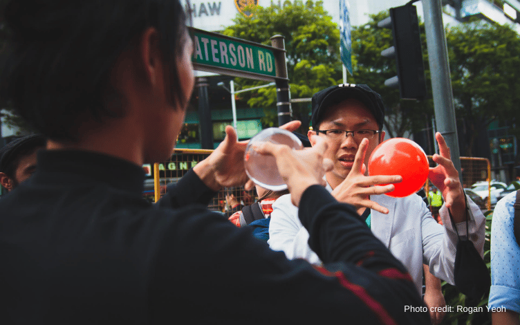 Flipside: Introduction to Contact Juggling
