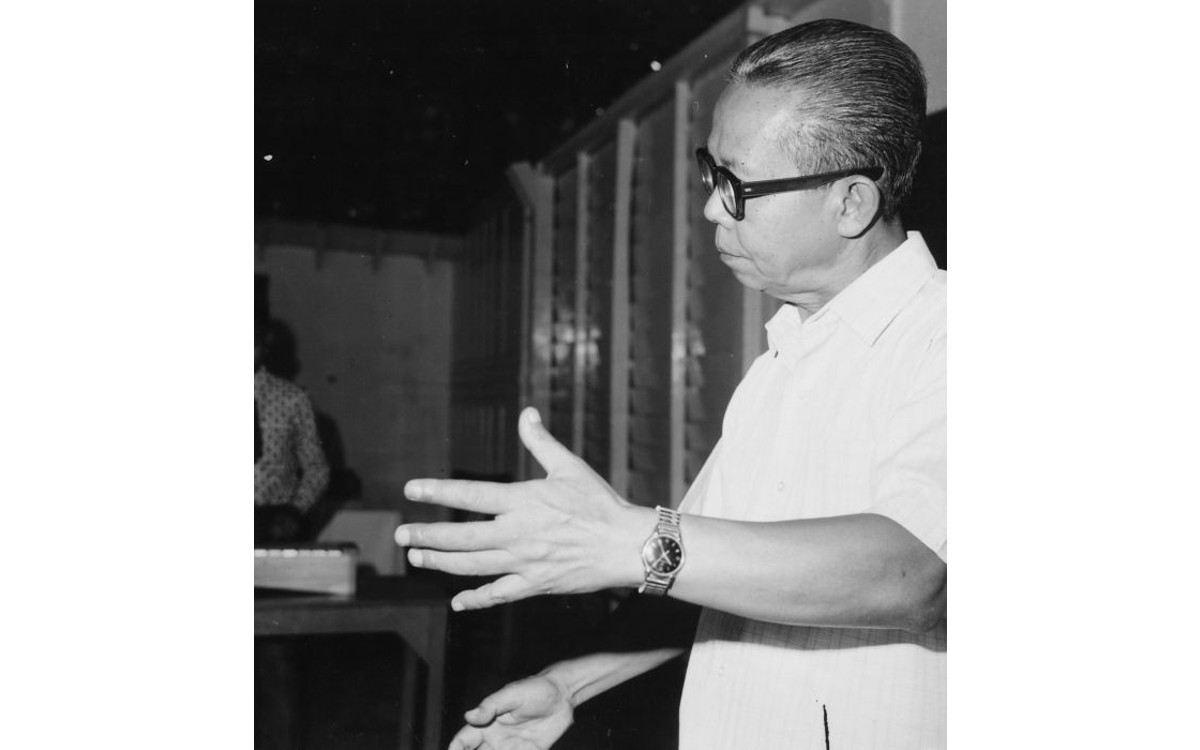 Daeng Soetigna in 1971