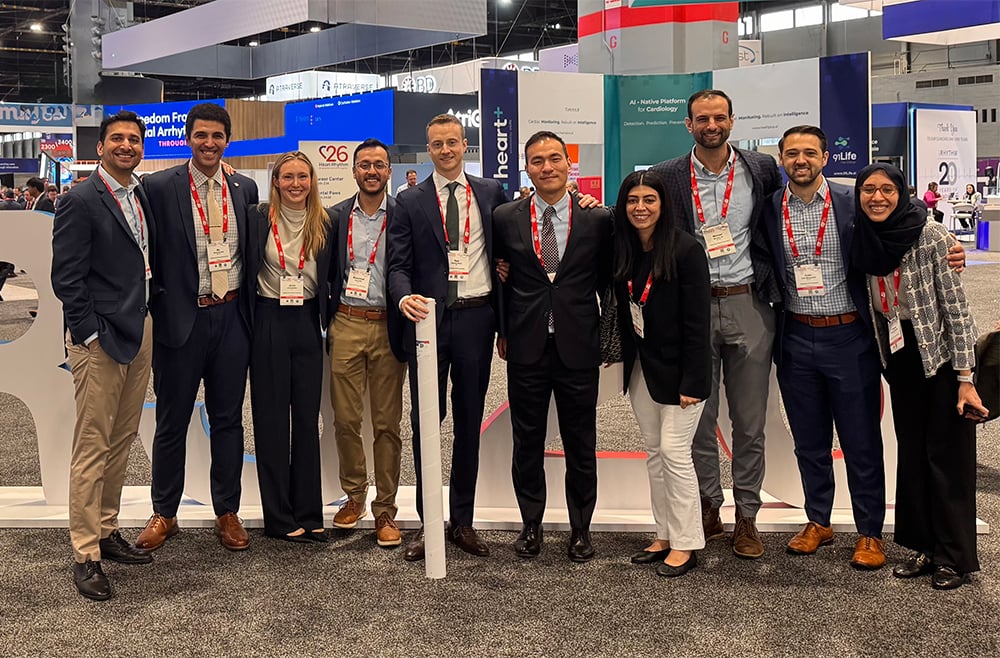 Electrophysiology fellows group shot