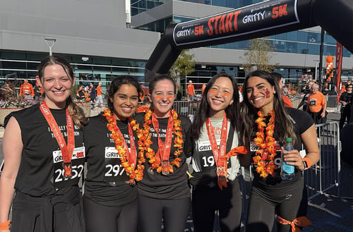 Residents at Gritty 5k