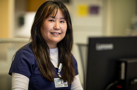 Nurse at work