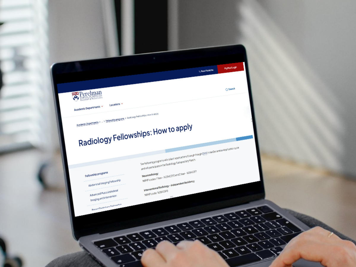 Person applying to our fellowship program