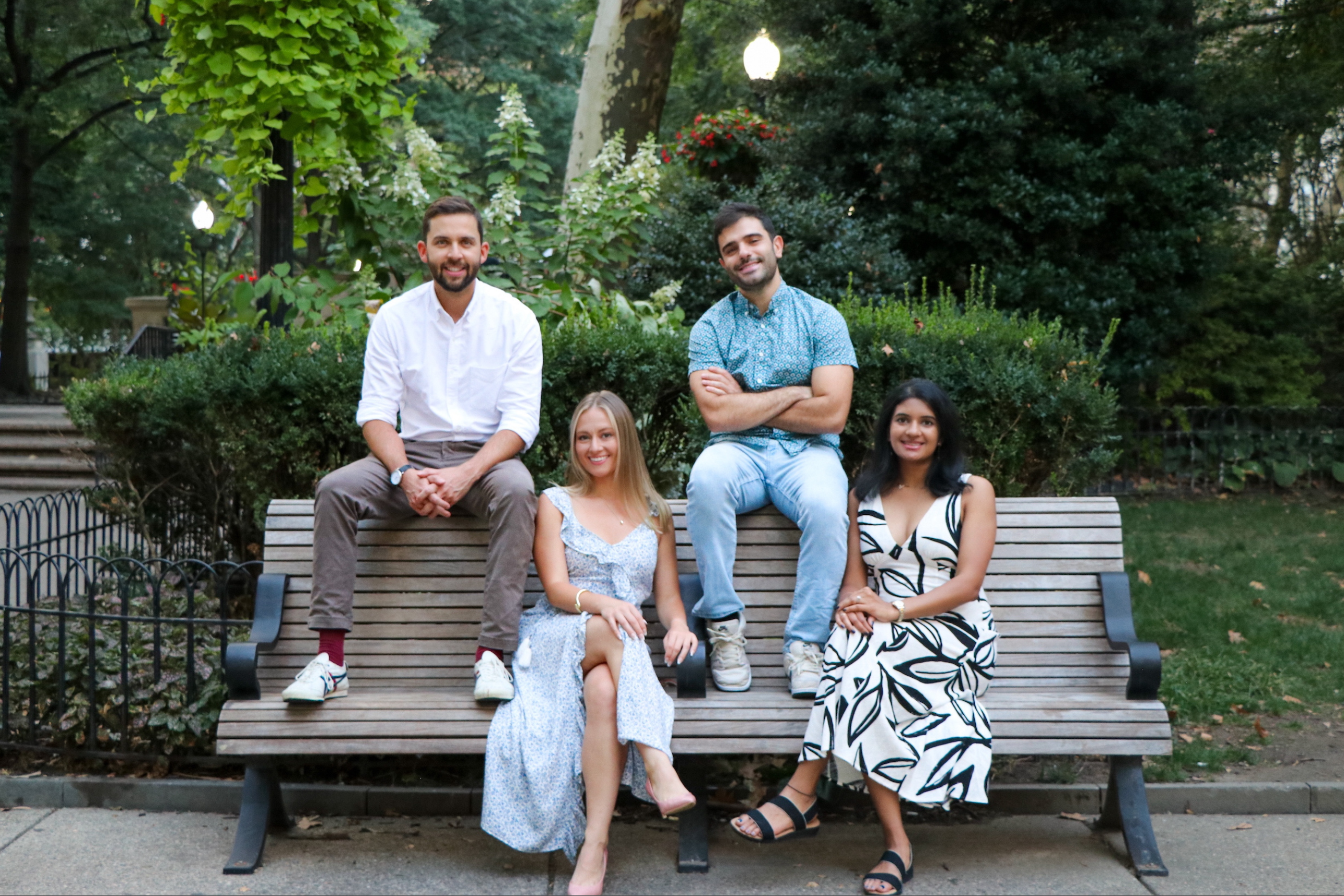 From left to right: Dr. Alvaro Ordonez, Dr. Priscilla Stecher, Dr. Peter Makhoul & Dr. Srinidhi Shanmugasundaram