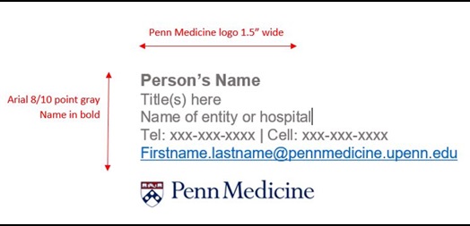 email signature template