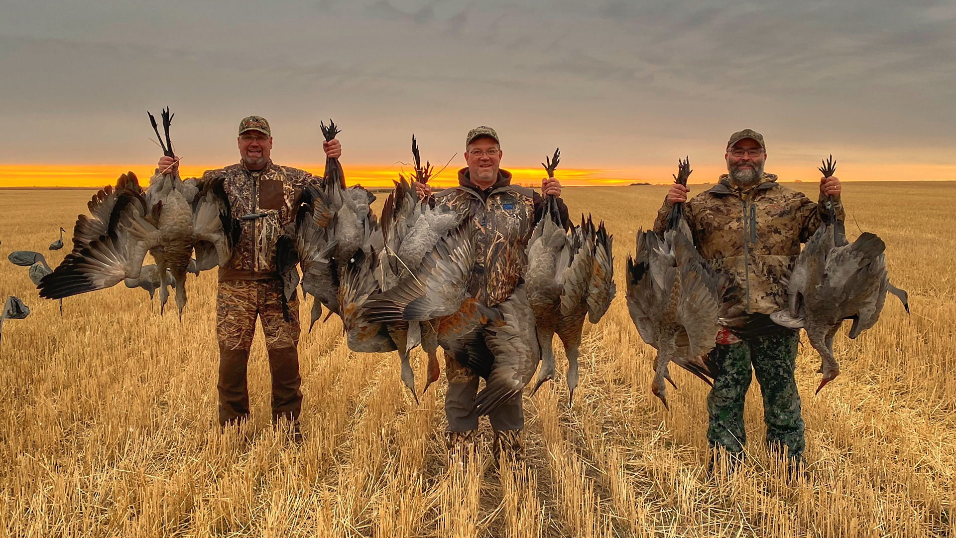 Hunting Sandhill Cranes in southern Saskatchewan by Brad Fenson