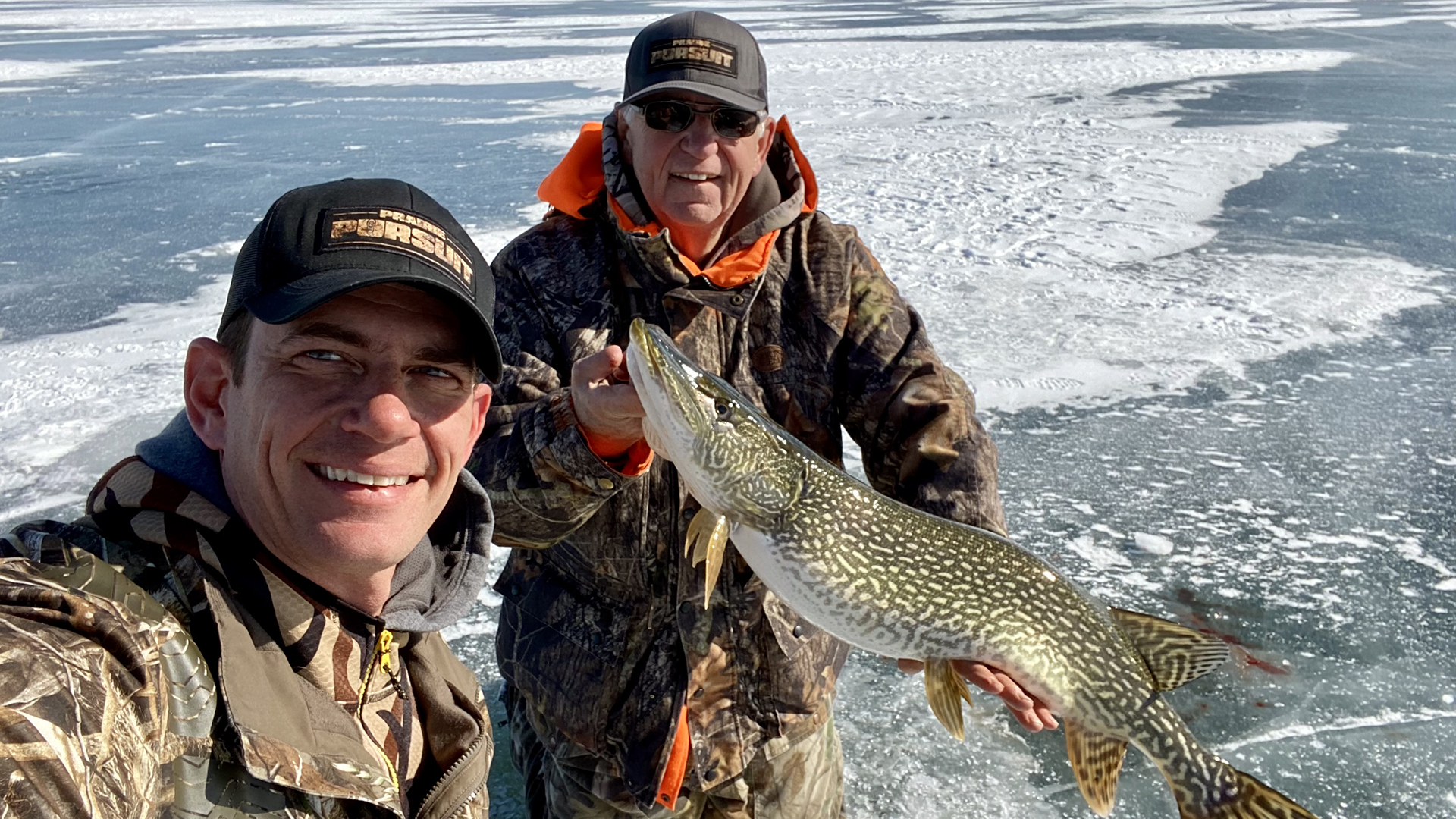 Ice Fishing with Dad on Last Mountain Lake by Greg Toogood