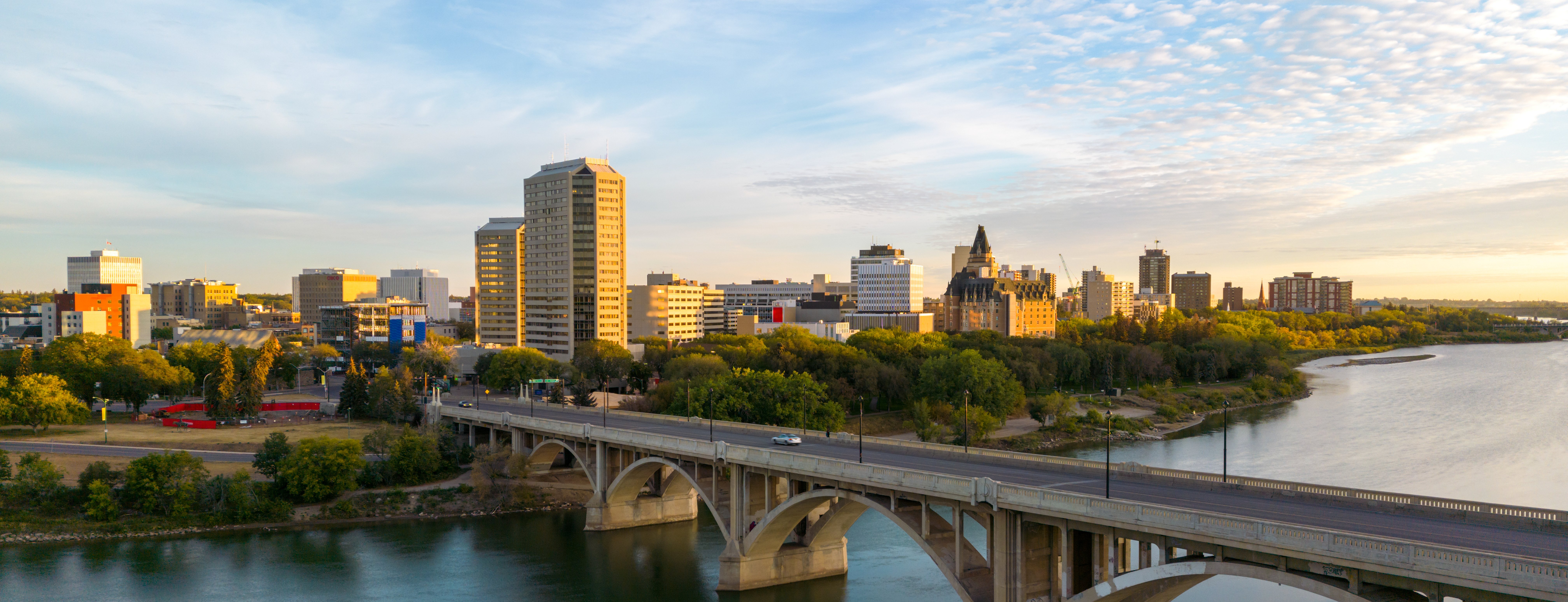 Saskatoon skyline banner image