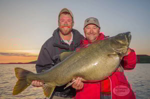 Trevor Mongomery and guest, Tazin Lake Lodge