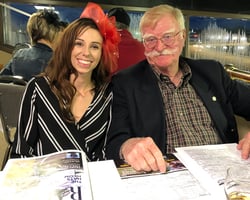 Ashlyn Weninger and Bill Noble, Wheatland Express Excursion Train