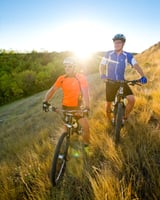 Buffalo Pound bicycling fun