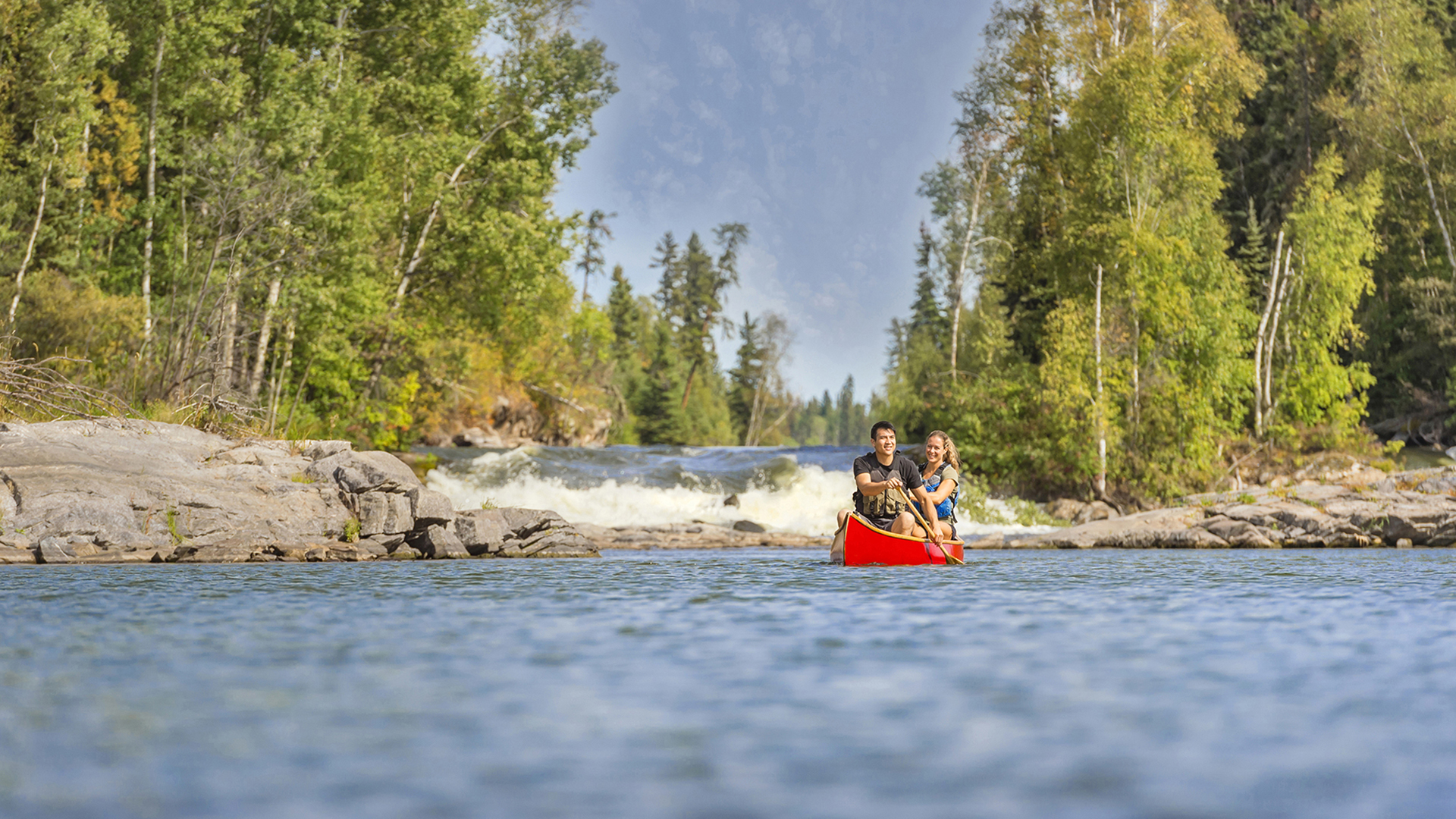 Canoeing the Churchill River