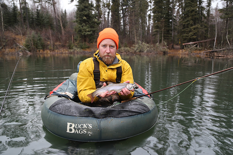 Fall Trout Fly Fishing Narrow Hills Saskatchewan