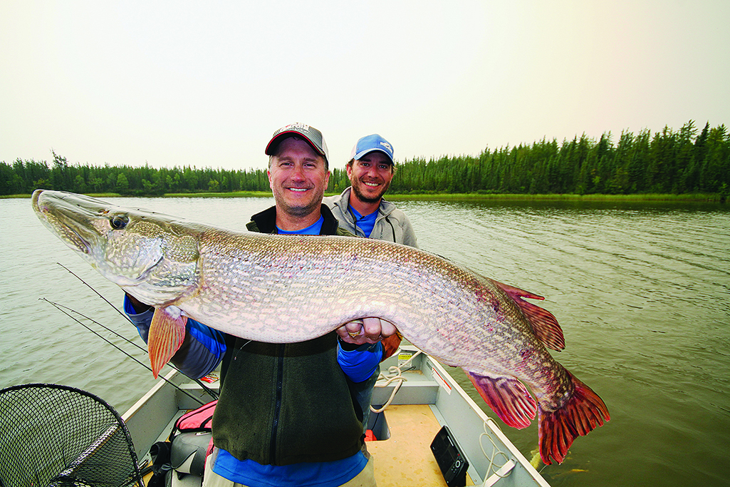 holding giant northern pike