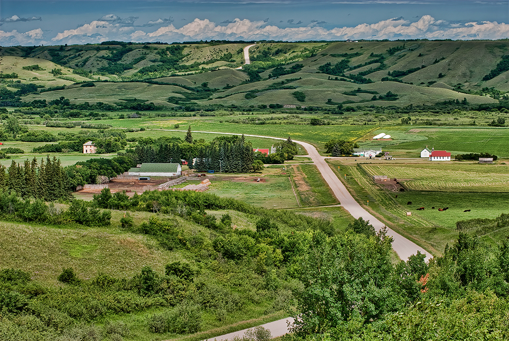 Picture of town in Qu'Appelle Valley
