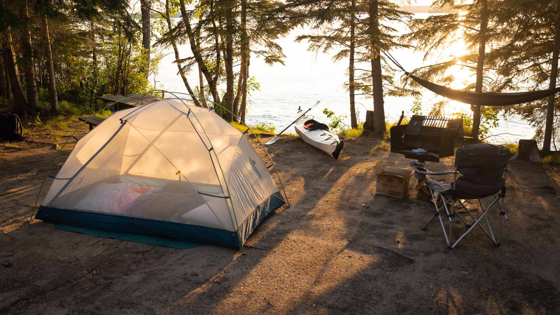 Camp-to-Glamp in Meadow Lake Provincial Park