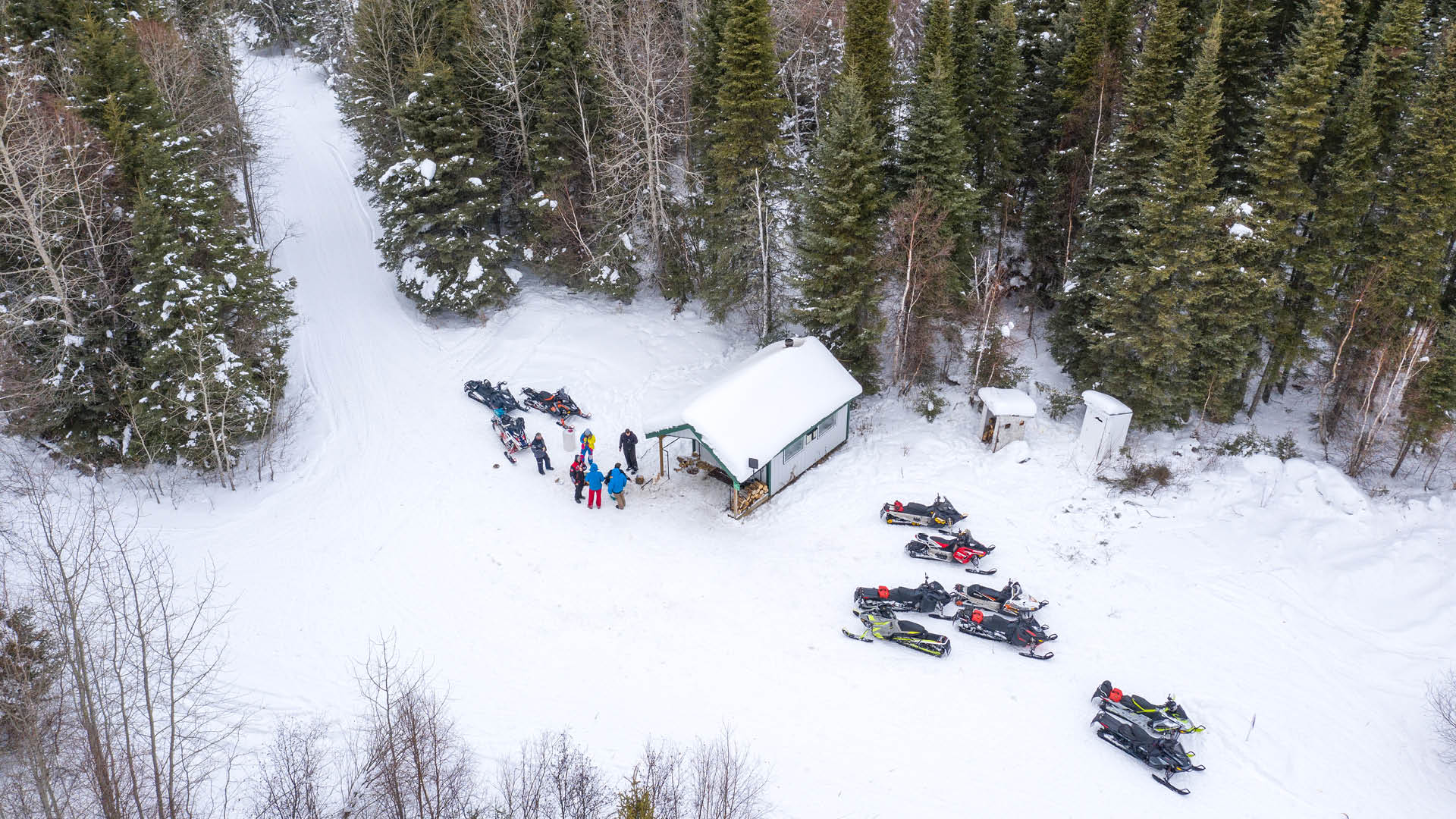 Snowmobile 1,000 Miles of Snow in Northeast Saskatchewan