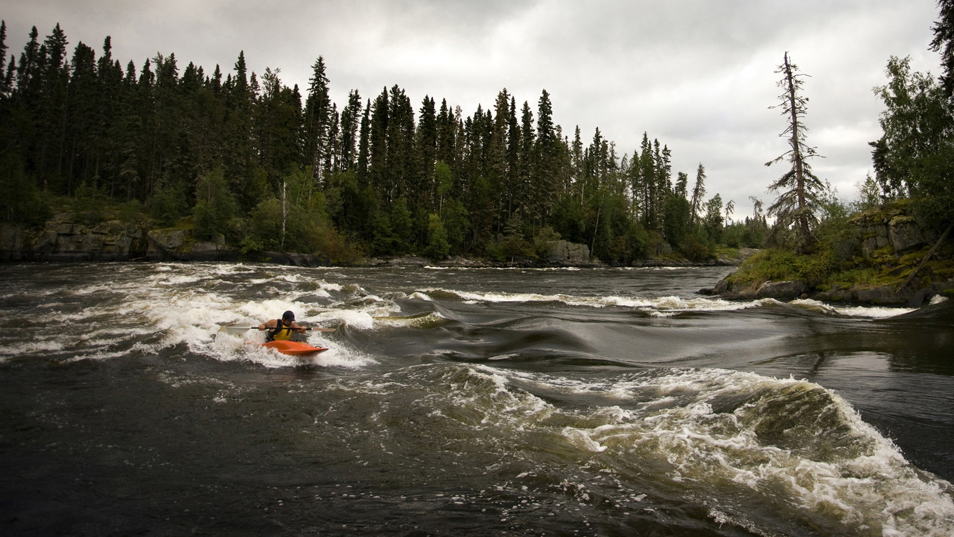 Churchill River Whitewater Kayak