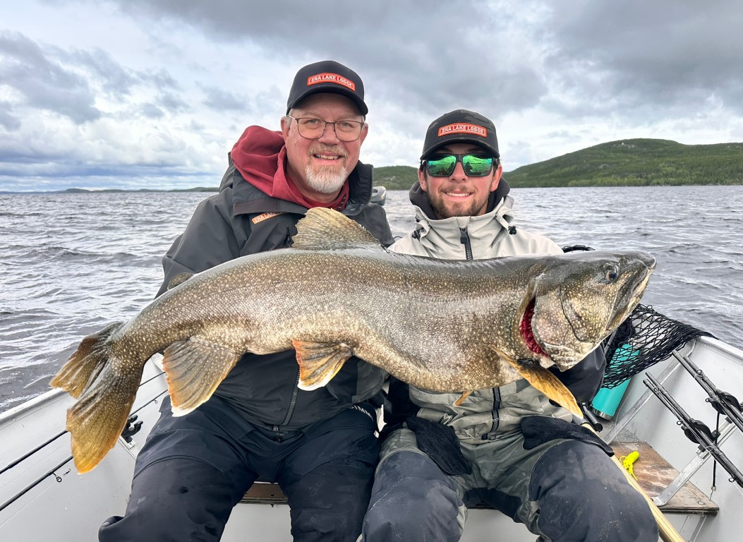 Trophy Lake Trout at Ena Lake Lodge and Tazin Lake Outpost