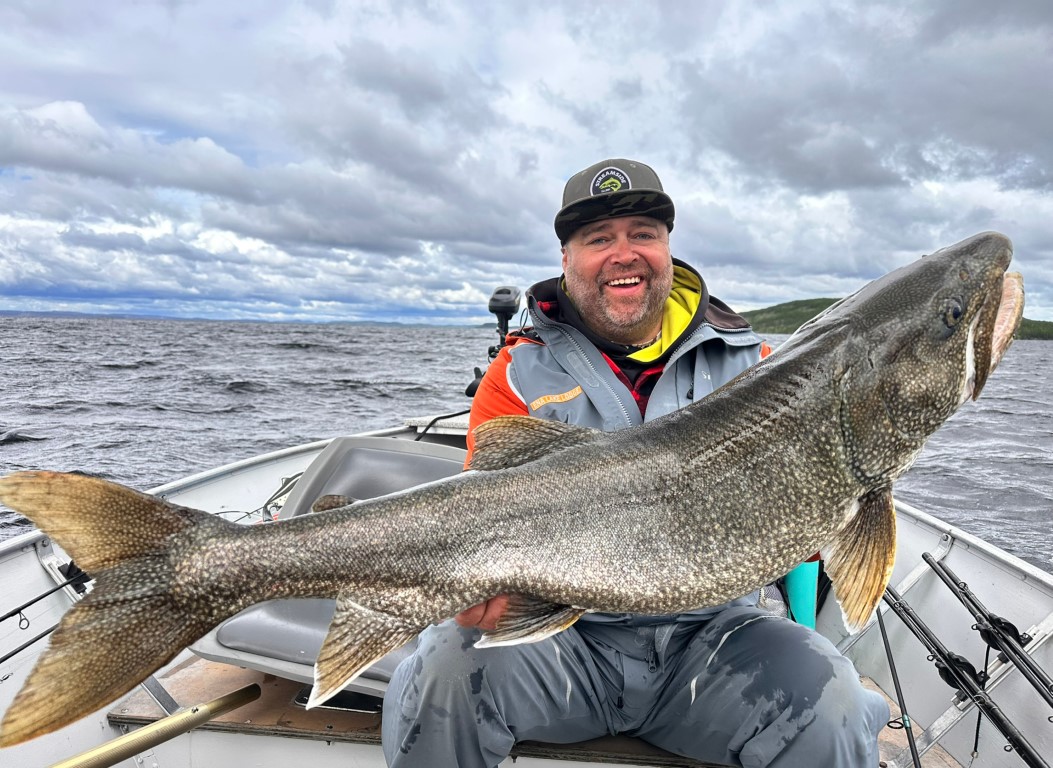 Trophy Lake Trout at Ena Lake Lodge and Tazin Lake Outpost