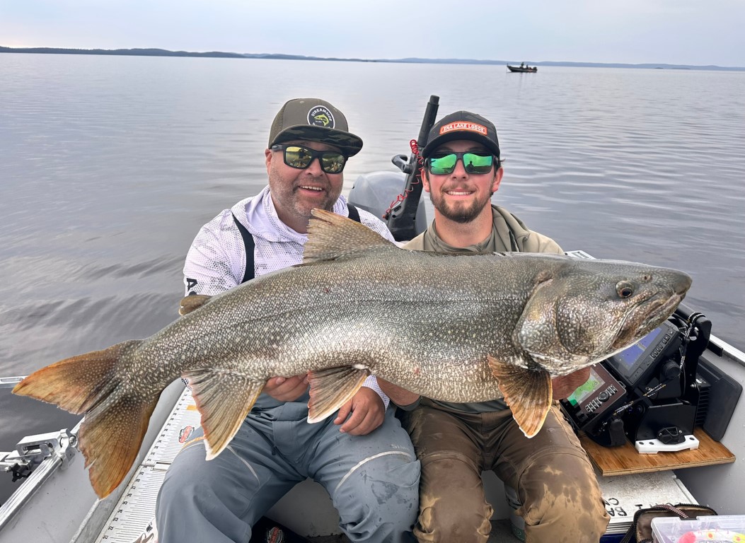 Trophy Lake Trout at Ena Lake Lodge and Tazin Lake Outpost