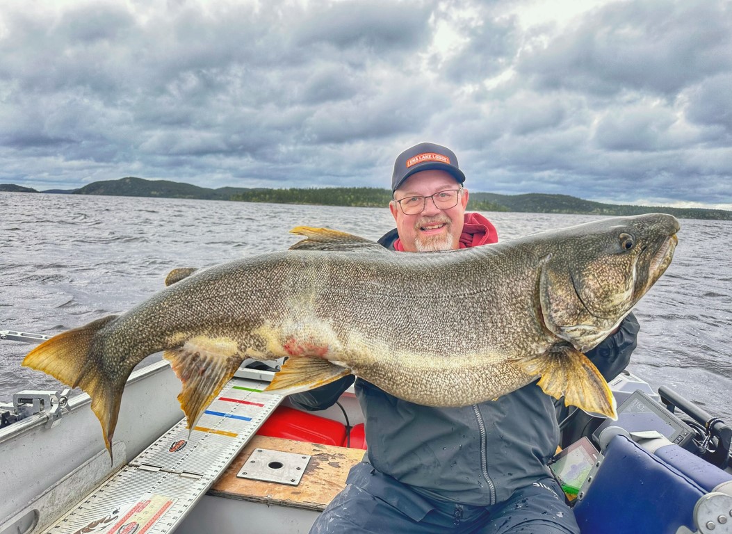 Trophy Lake Trout at Ena Lake Lodge and Tazin Lake Outpost
