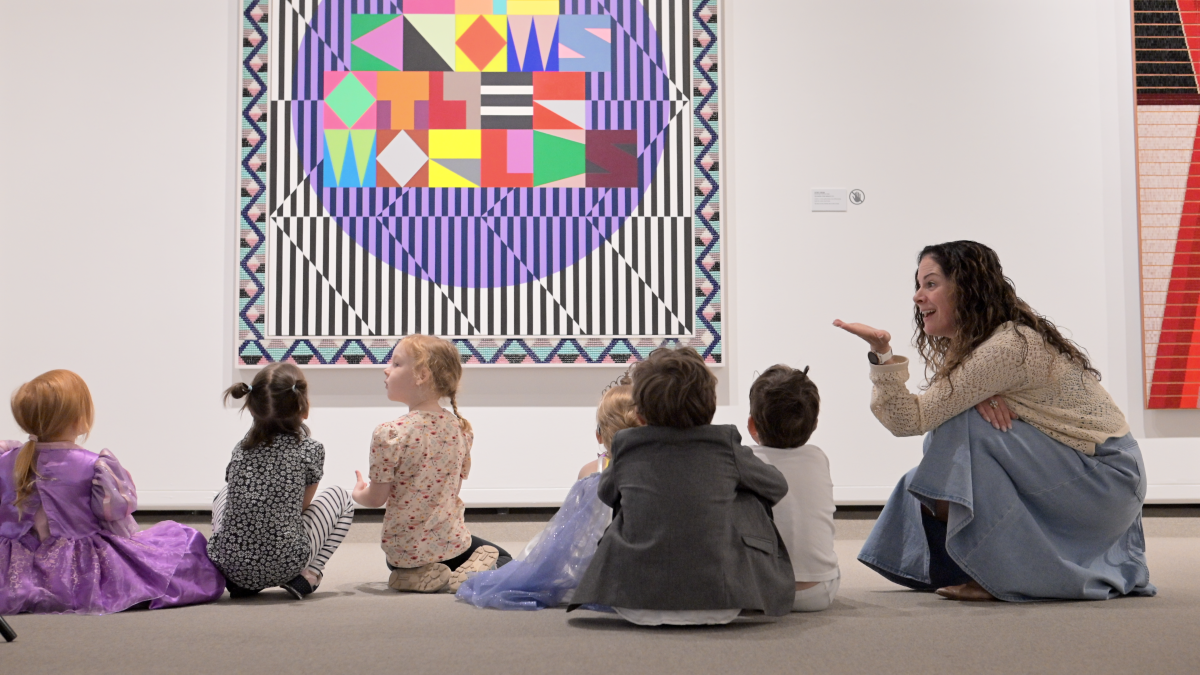 Kids Jodi Talking About Art