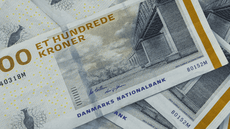 Danish Krone (DKK) Notes Cash