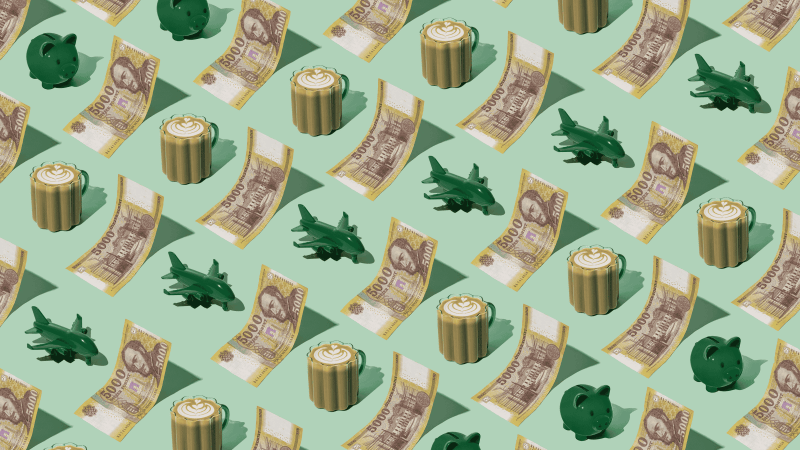 HUF-Cash -Currency-Repeating-Pattern