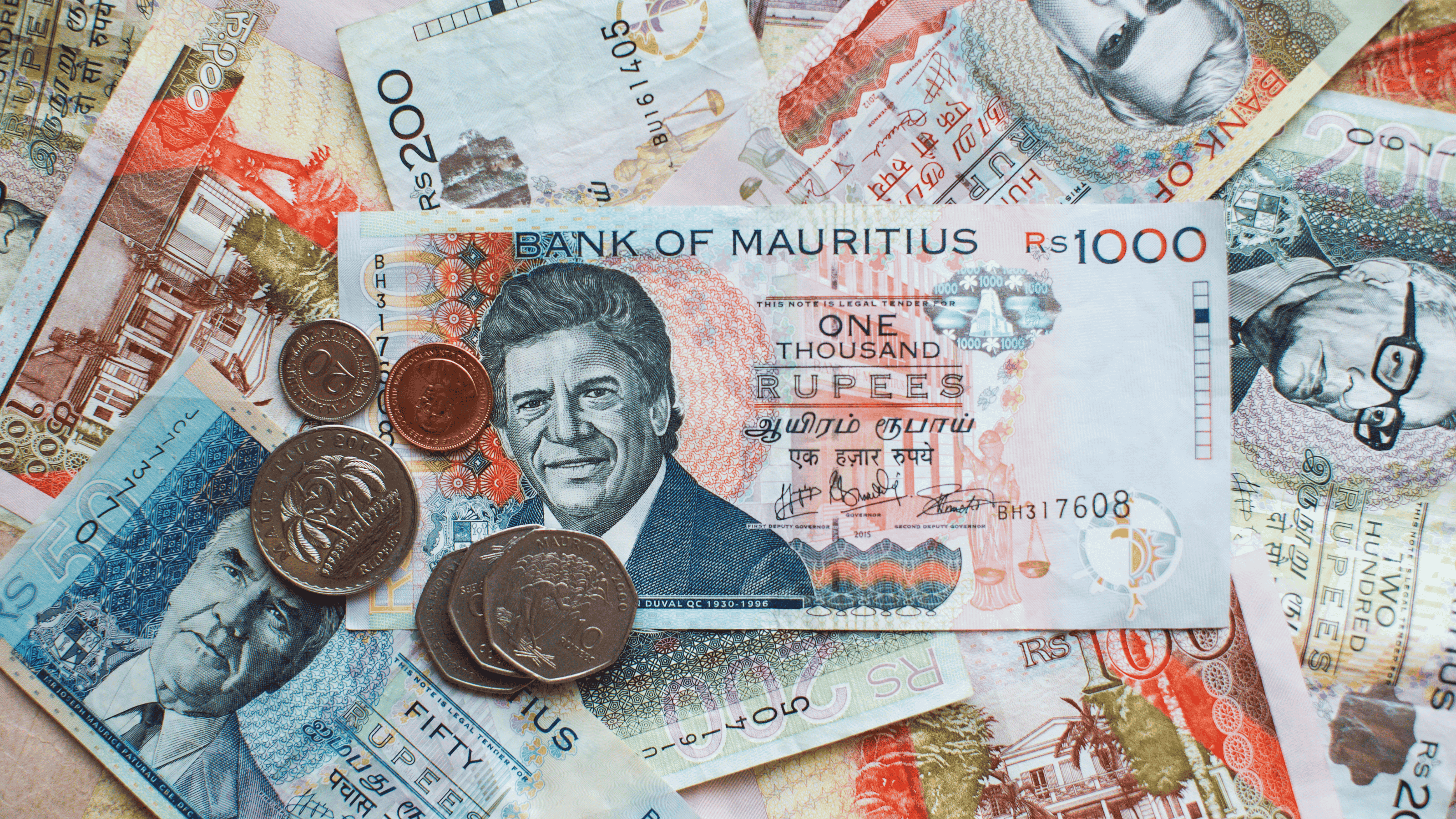 Mauritian rupees