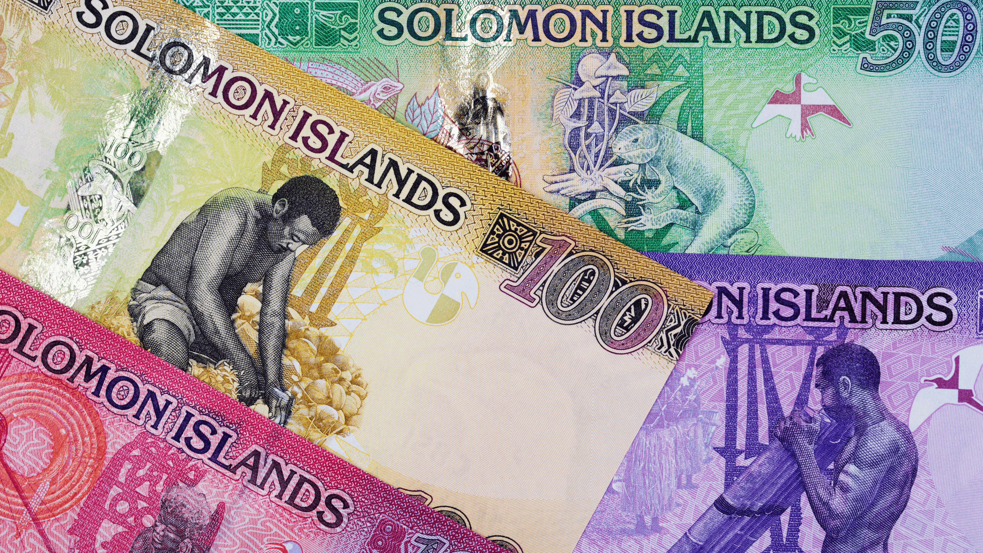 Solomon dollars currency