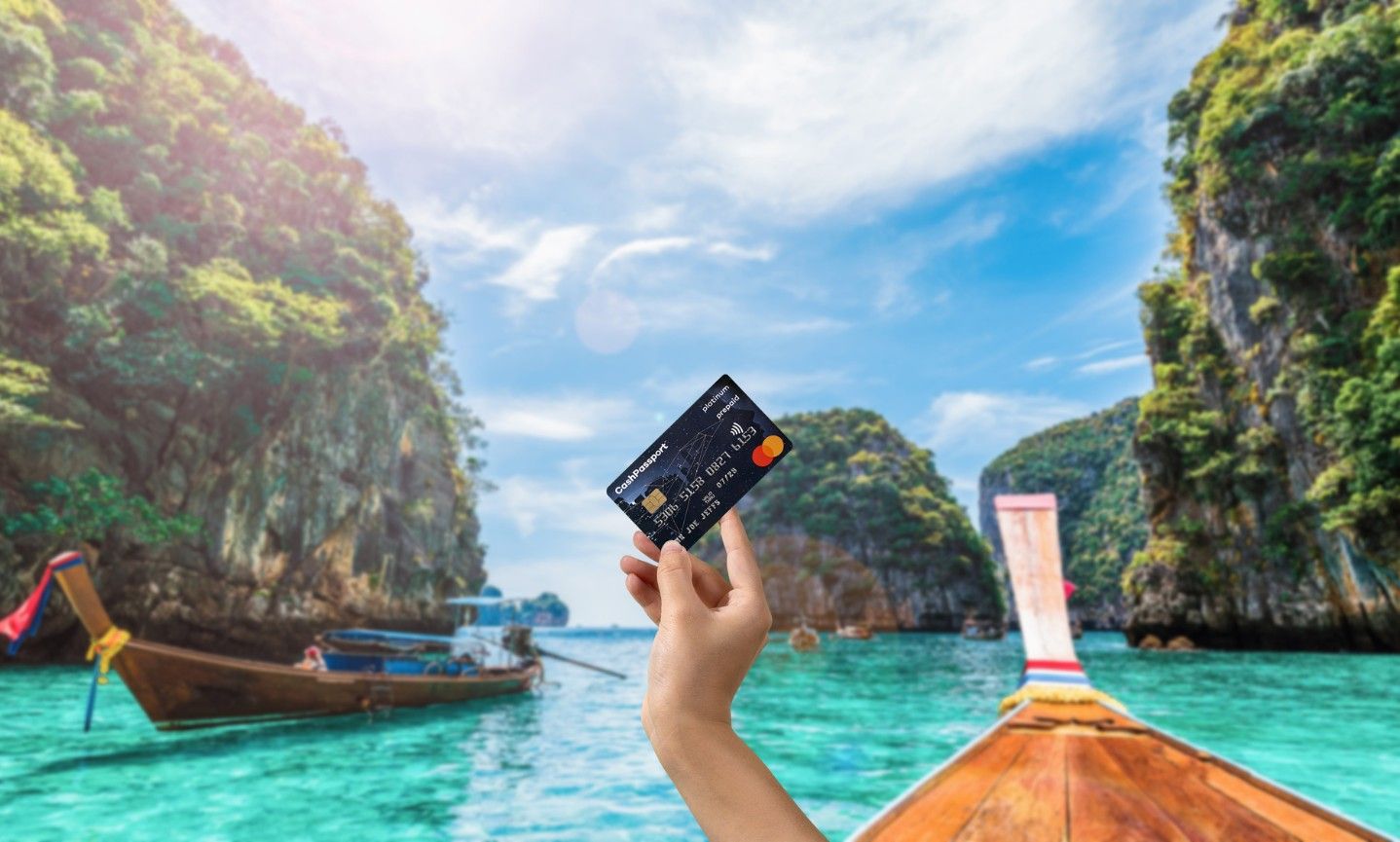 Using Cash Passport in Thailand, featuring Phi Phi Islands
