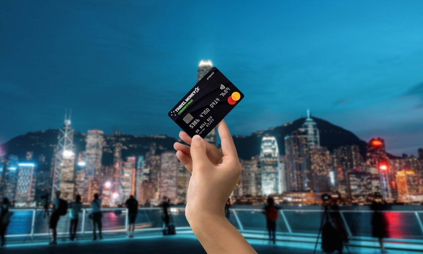 Using Currency Pass travel money card in Hong Kong