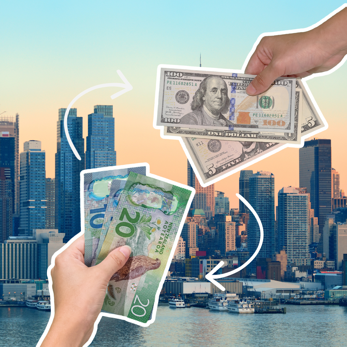 NZD to USD exchange rate forecast 