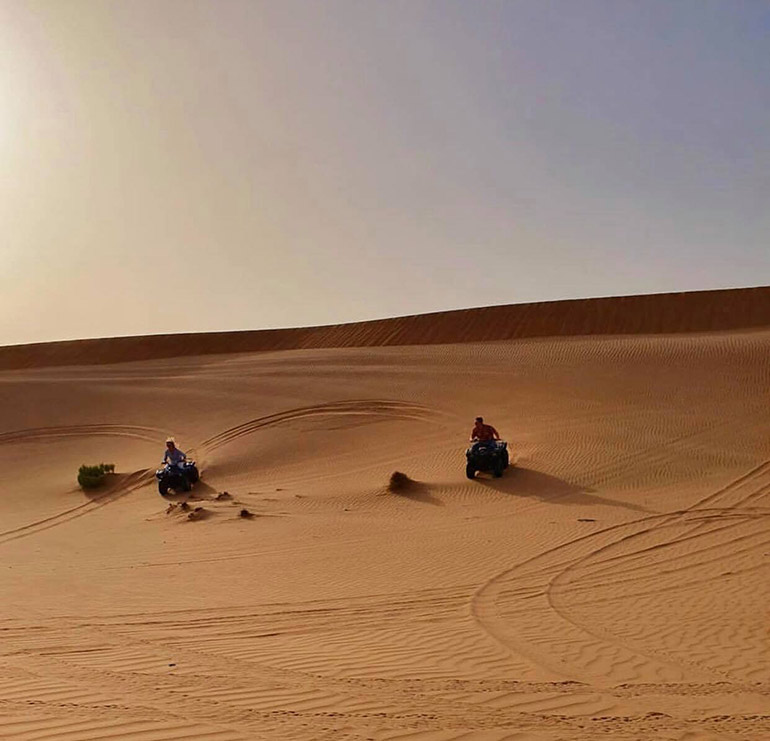 Buggys in sand