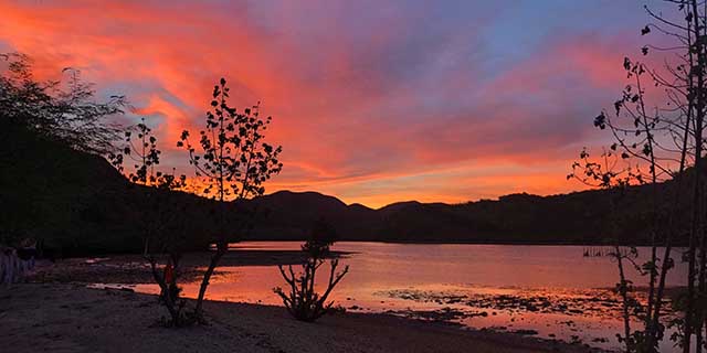Sunset in the Philippines 