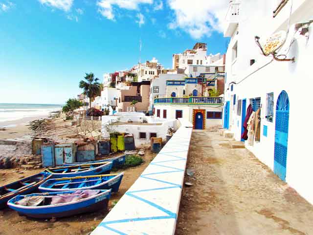 Morocco Seaside town
