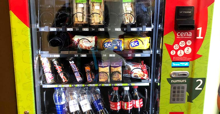 Latvia Vending Machine