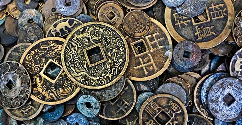 Chinese coins