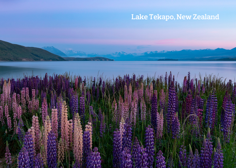 3 New Zealand Lake Tekapo