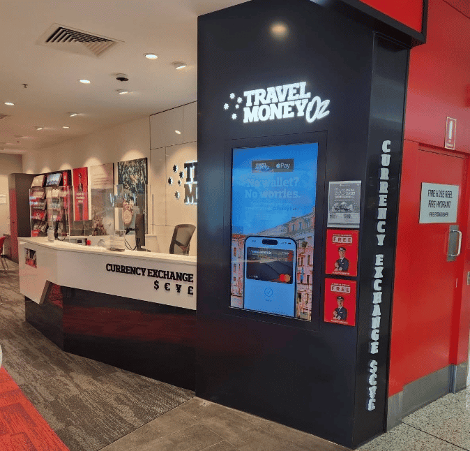 Travel Money Oz Brookside for Currency Exchange
