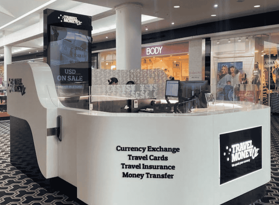 Travel Money Oz Carindale for Currency Exchange
