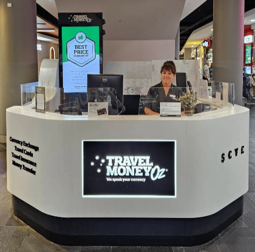 Travel Money Oz Charlestown for Currency Exchange