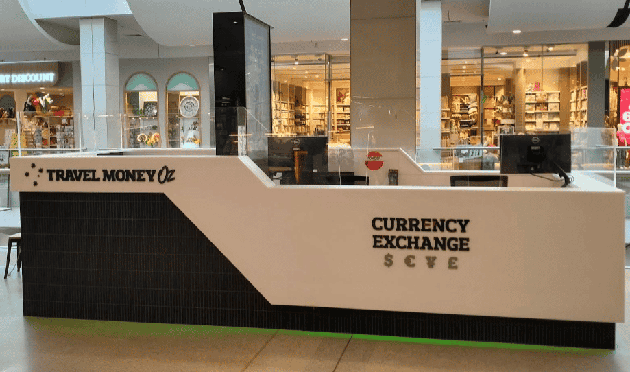 Travel Money Oz Eastgardens for Currency Exchange