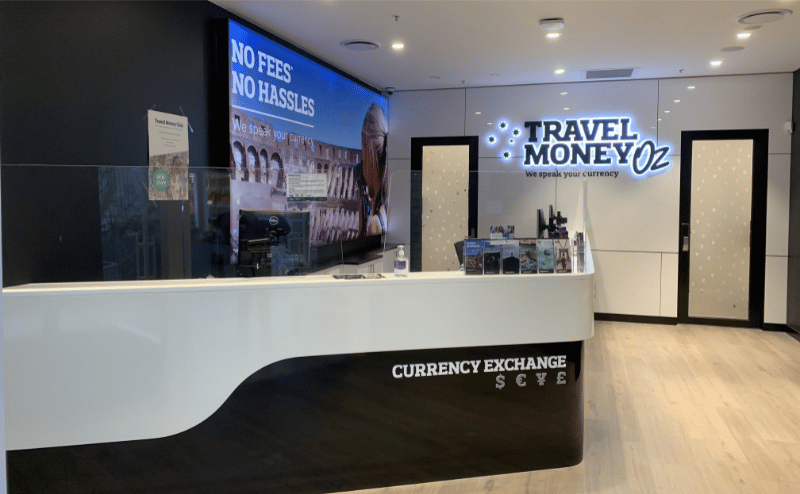 Travel Money Oz The Glen - Store Location - Currency Converter